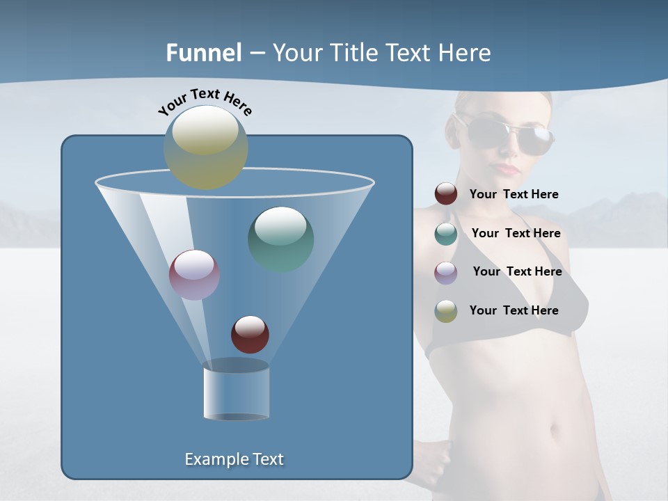 Fashion Nature Vacation PowerPoint Template