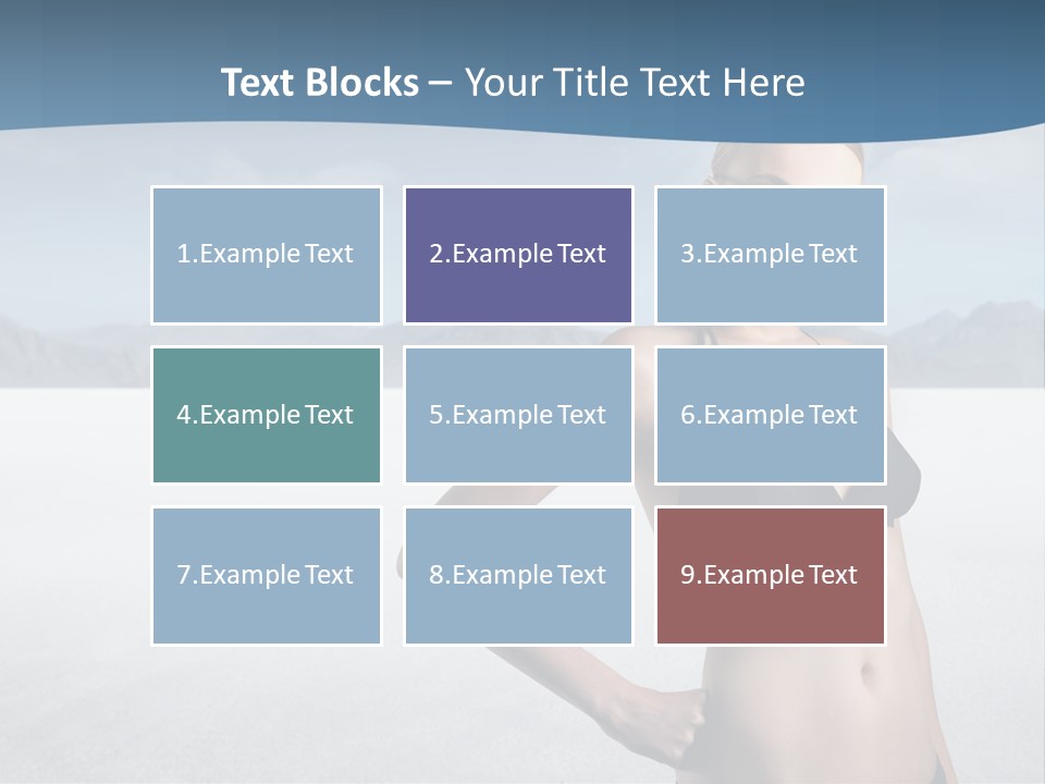 Fashion Nature Vacation PowerPoint Template