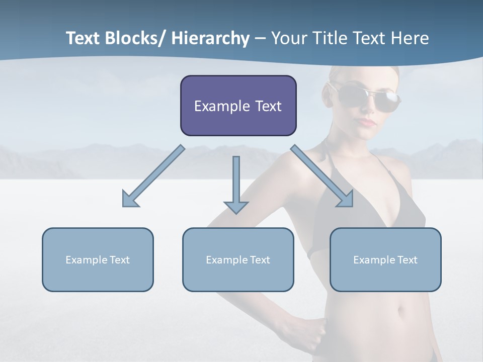 Fashion Nature Vacation PowerPoint Template