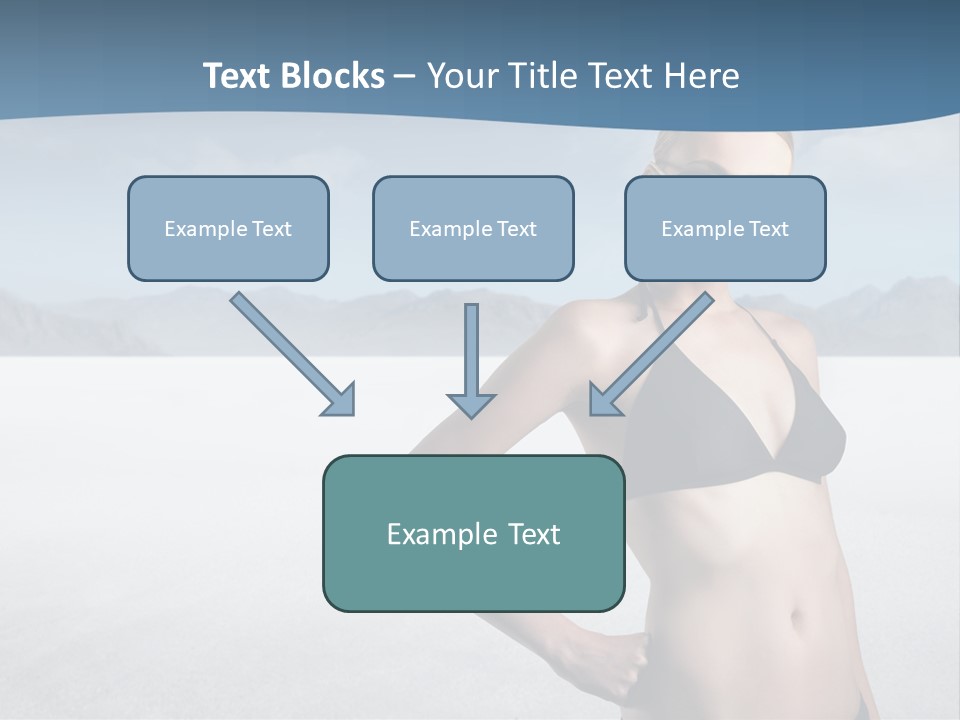 Fashion Nature Vacation PowerPoint Template