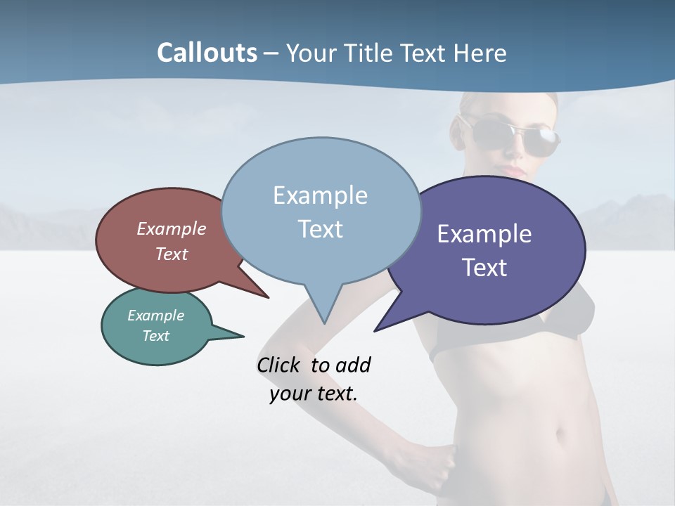 Fashion Nature Vacation PowerPoint Template