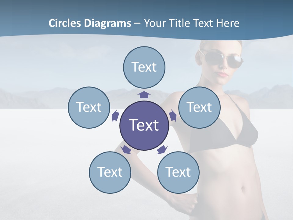 Fashion Nature Vacation PowerPoint Template