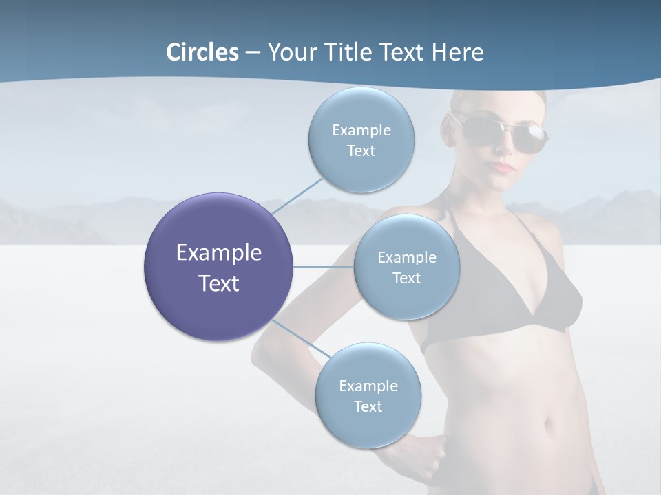 Fashion Nature Vacation PowerPoint Template