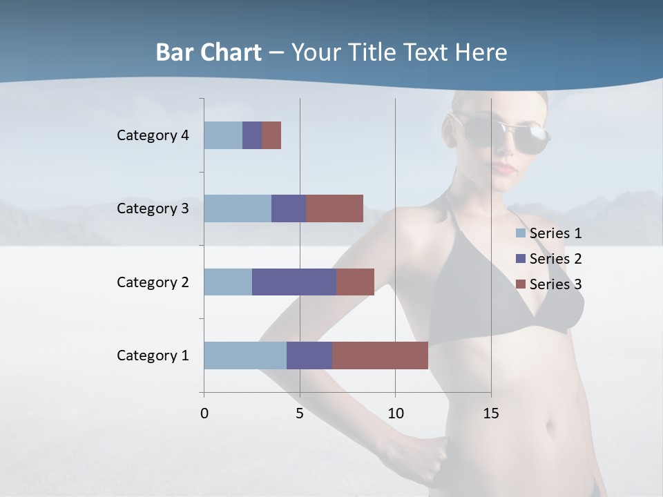 Fashion Nature Vacation PowerPoint Template