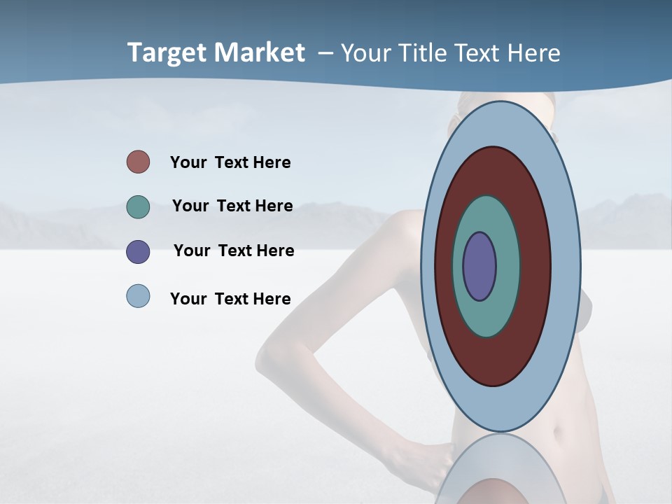 Fashion Nature Vacation PowerPoint Template