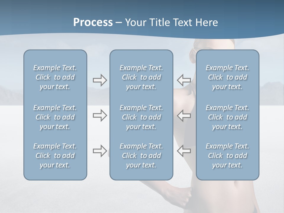Fashion Nature Vacation PowerPoint Template