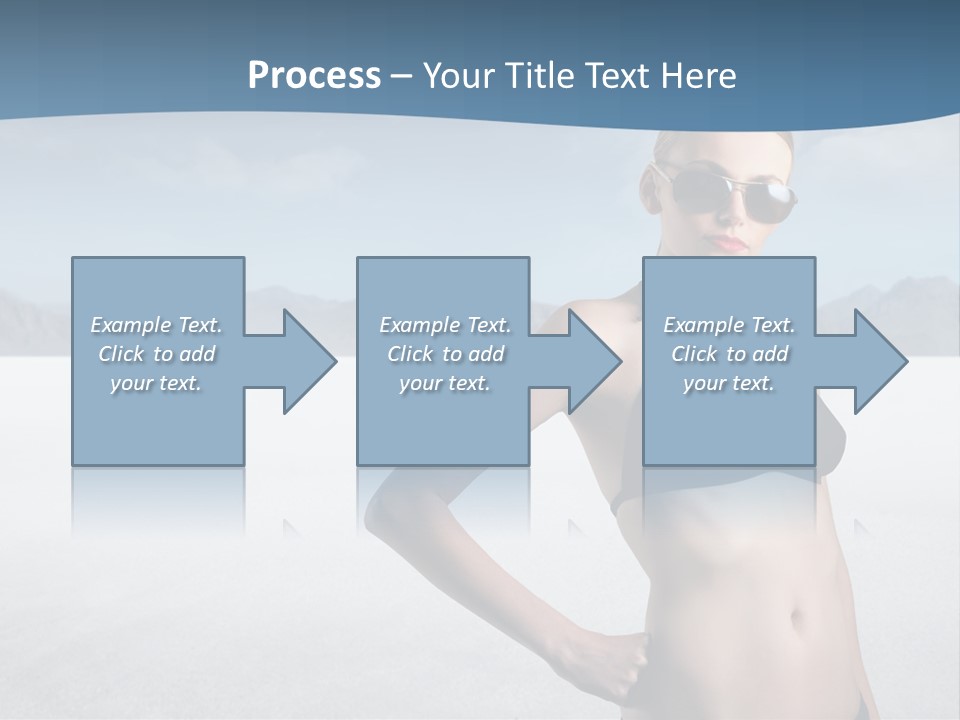 Fashion Nature Vacation PowerPoint Template