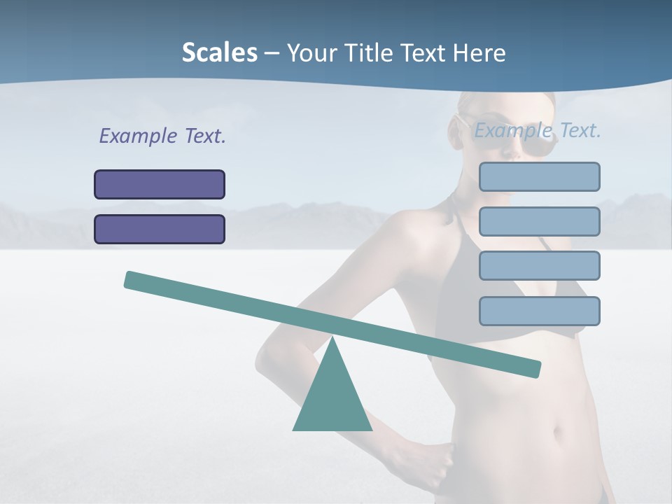 Fashion Nature Vacation PowerPoint Template