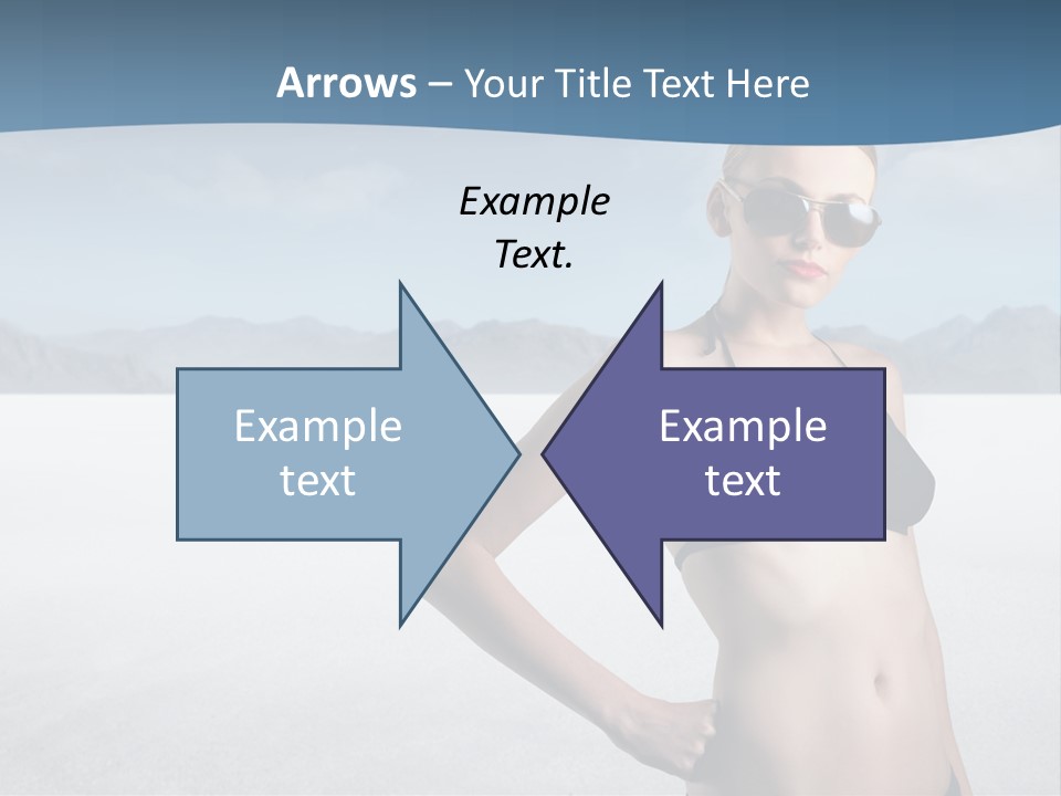 Fashion Nature Vacation PowerPoint Template