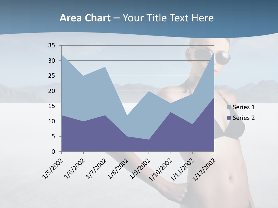 Fashion Nature Vacation PowerPoint Template