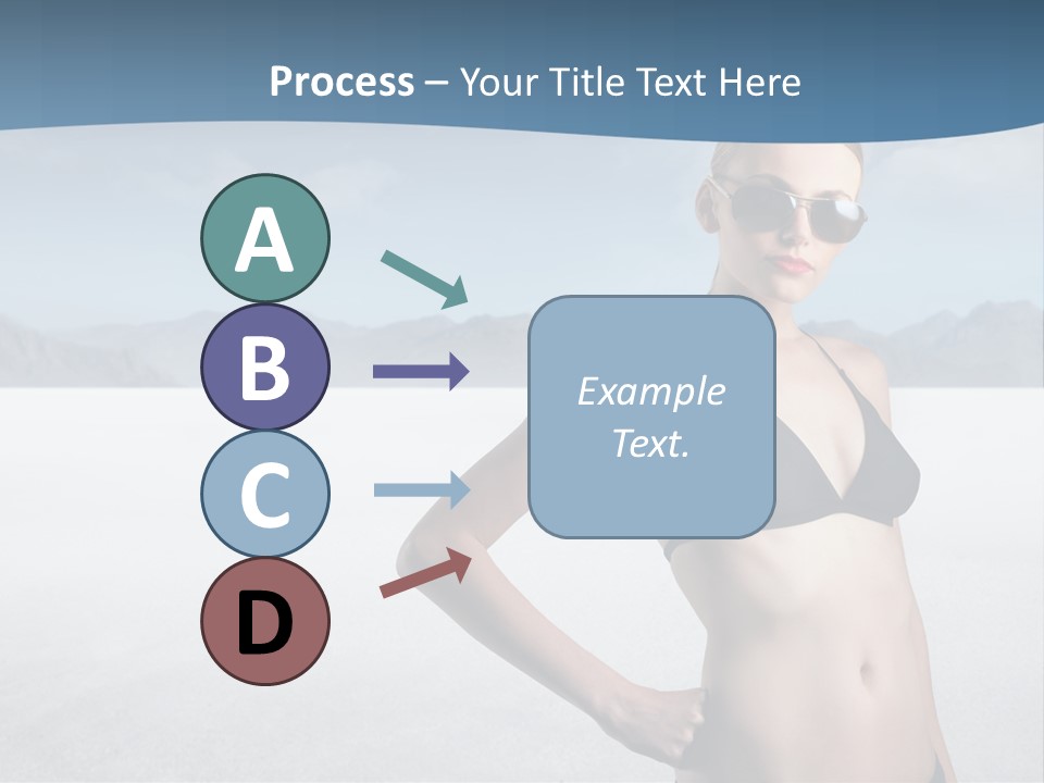 Fashion Nature Vacation PowerPoint Template