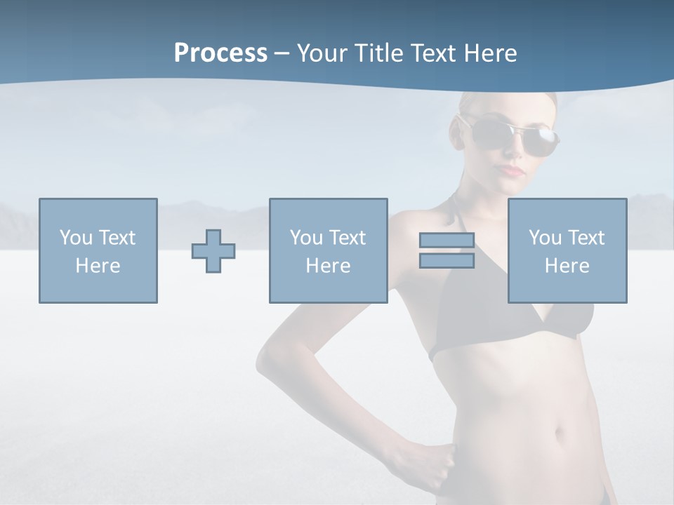 Fashion Nature Vacation PowerPoint Template