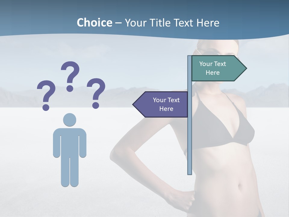 Fashion Nature Vacation PowerPoint Template