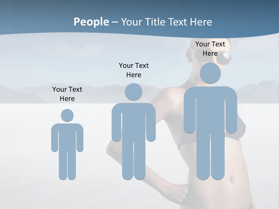 Fashion Nature Vacation PowerPoint Template