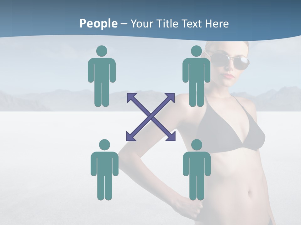 Fashion Nature Vacation PowerPoint Template