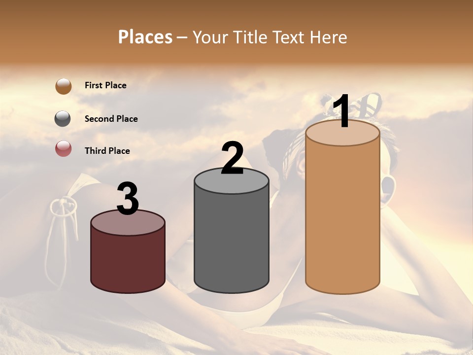 Young Fashion Summer PowerPoint Template