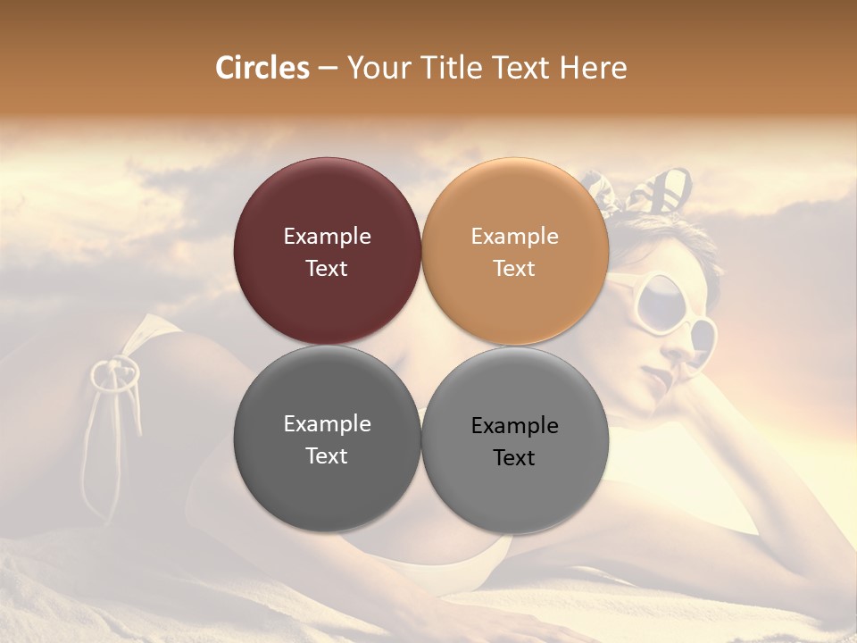 Young Fashion Summer PowerPoint Template