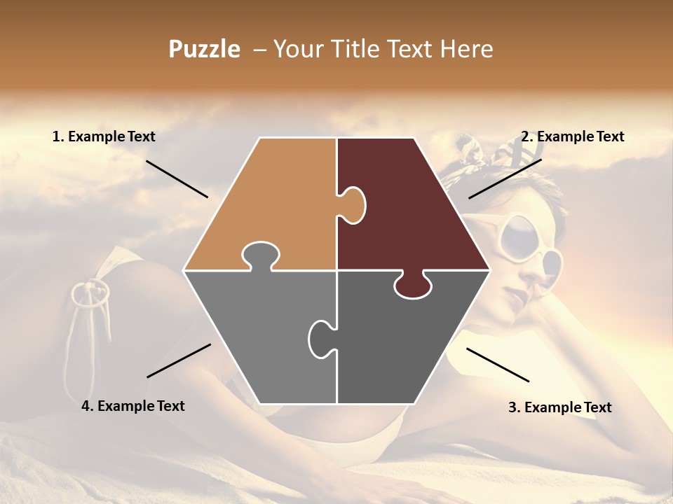 Young Fashion Summer PowerPoint Template