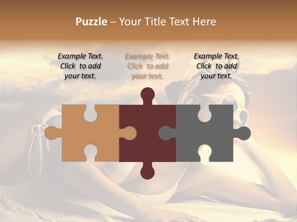 Young Fashion Summer PowerPoint Template