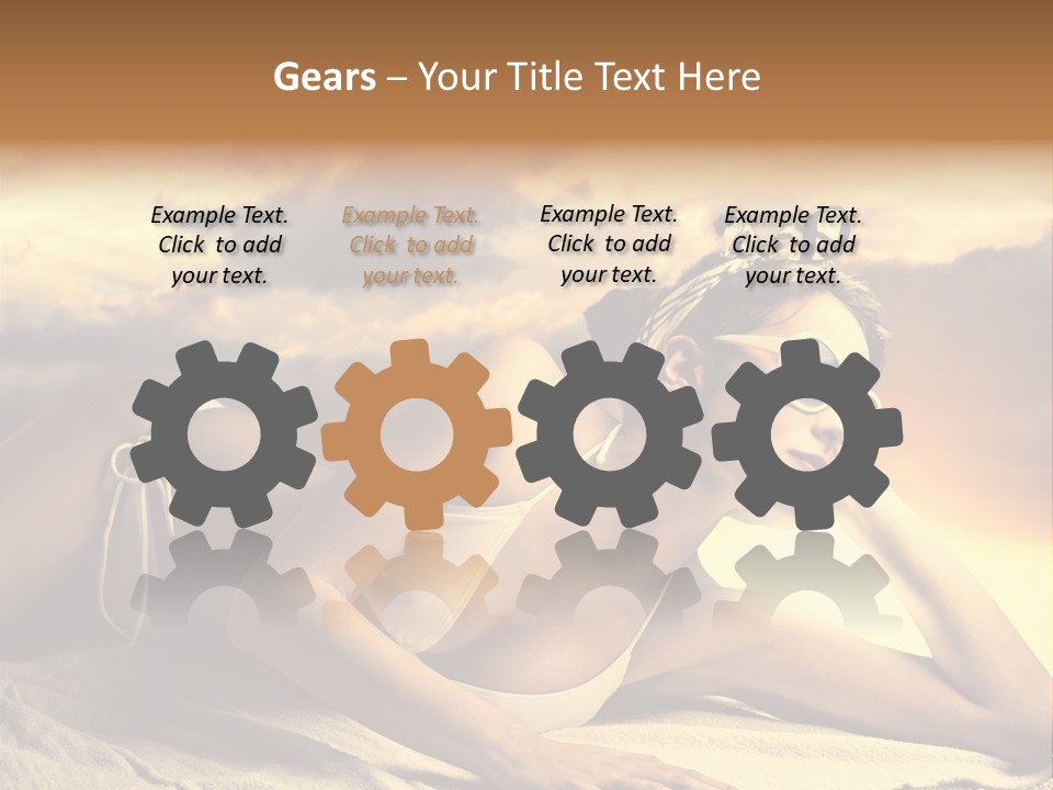 Young Fashion Summer PowerPoint Template