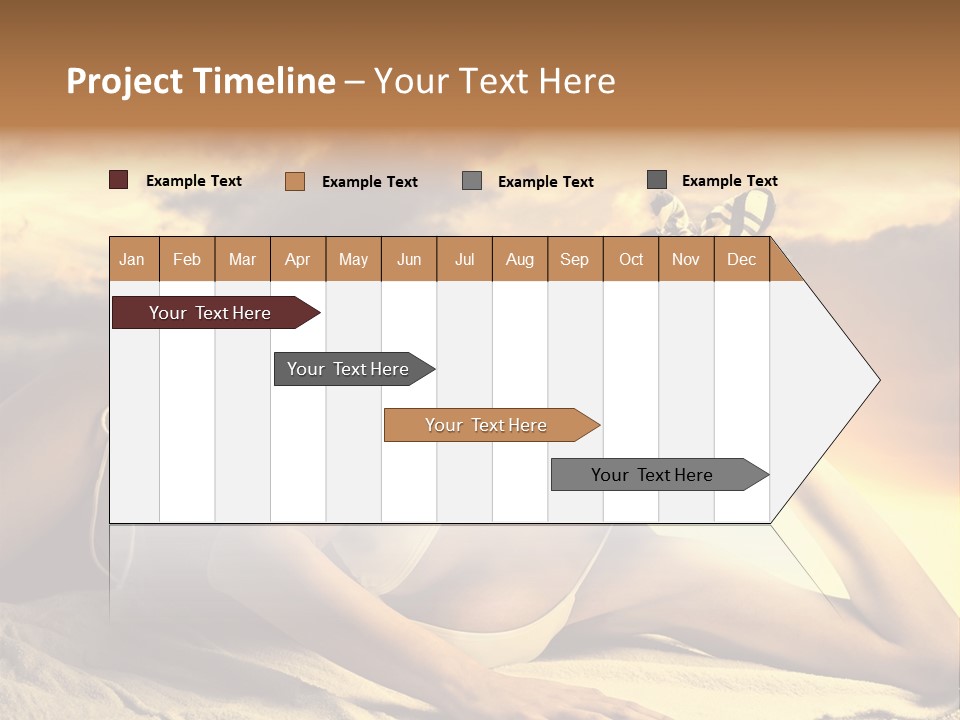 Young Fashion Summer PowerPoint Template