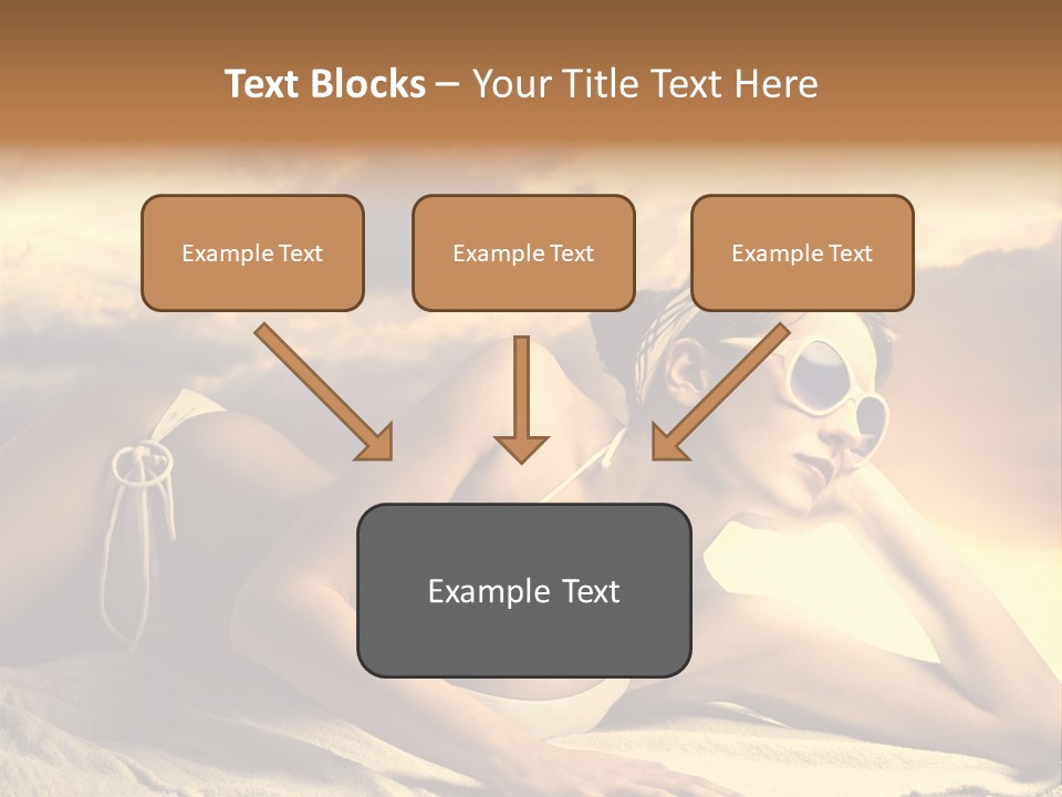 Young Fashion Summer PowerPoint Template