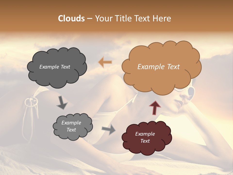 Young Fashion Summer PowerPoint Template