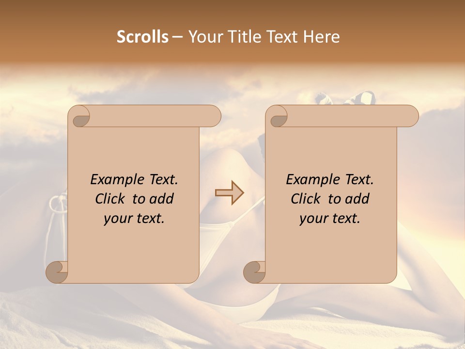 Young Fashion Summer PowerPoint Template