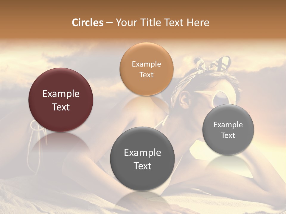 Young Fashion Summer PowerPoint Template