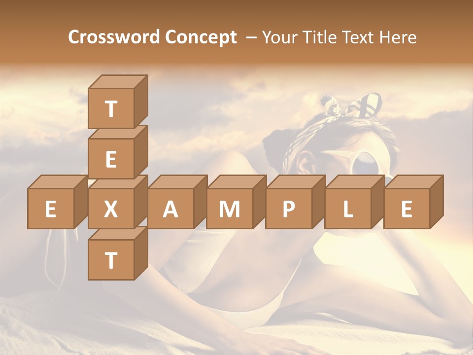 Young Fashion Summer PowerPoint Template