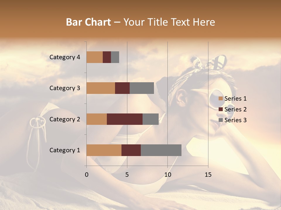 Young Fashion Summer PowerPoint Template