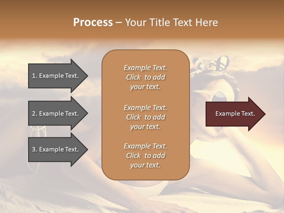 Young Fashion Summer PowerPoint Template