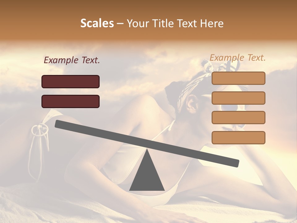 Young Fashion Summer PowerPoint Template