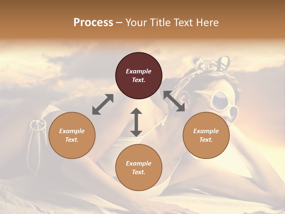 Young Fashion Summer PowerPoint Template