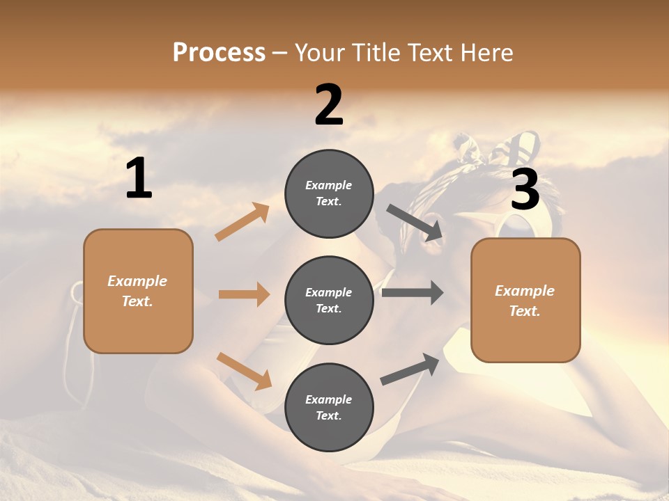 Young Fashion Summer PowerPoint Template