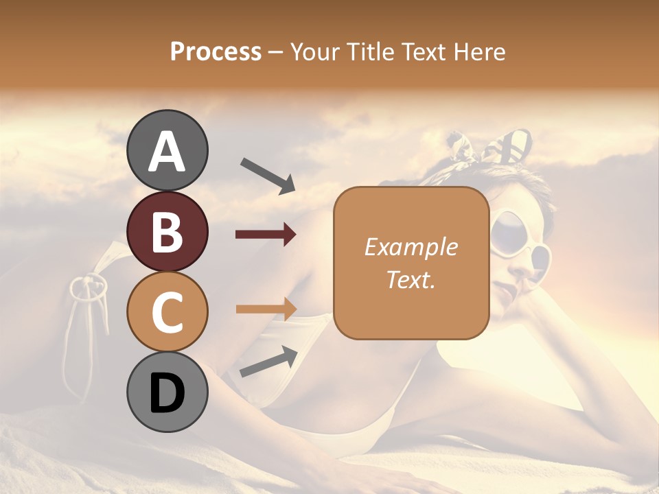 Young Fashion Summer PowerPoint Template