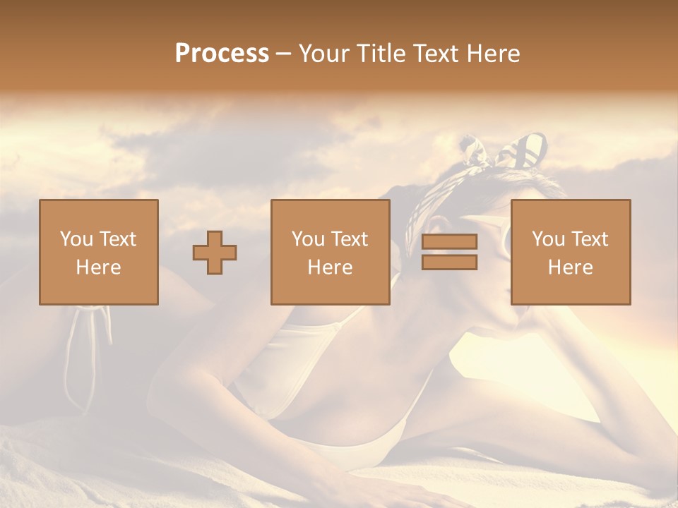Young Fashion Summer PowerPoint Template