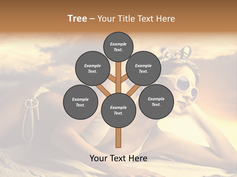 Young Fashion Summer PowerPoint Template