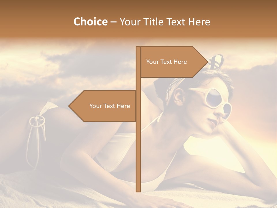 Young Fashion Summer PowerPoint Template