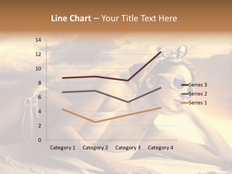 Young Fashion Summer PowerPoint Template