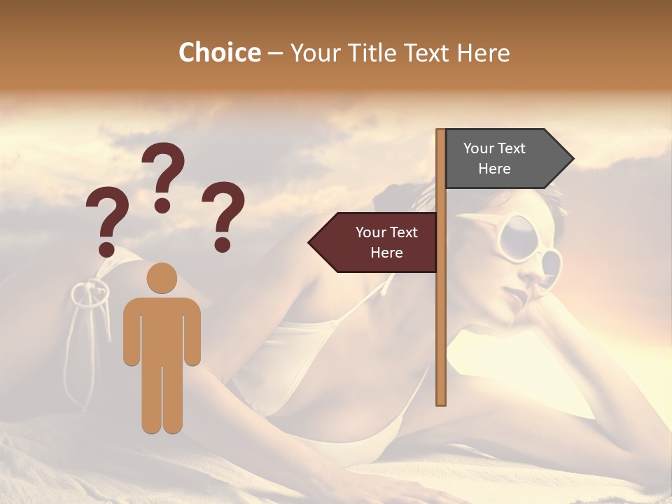 Young Fashion Summer PowerPoint Template