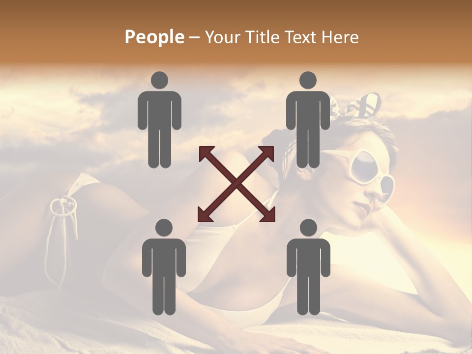 Young Fashion Summer PowerPoint Template