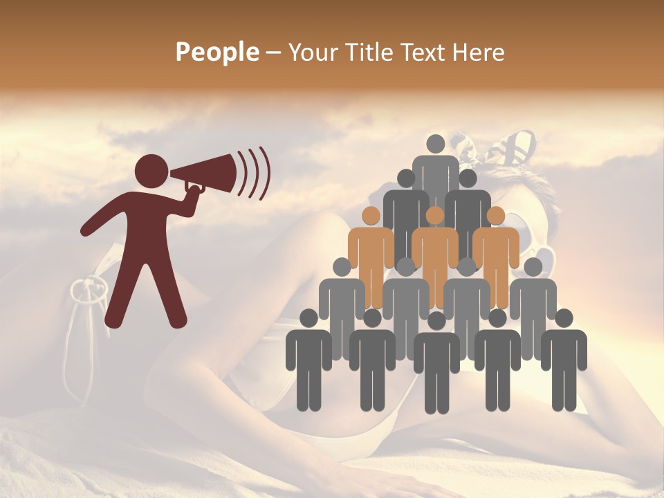 Young Fashion Summer PowerPoint Template