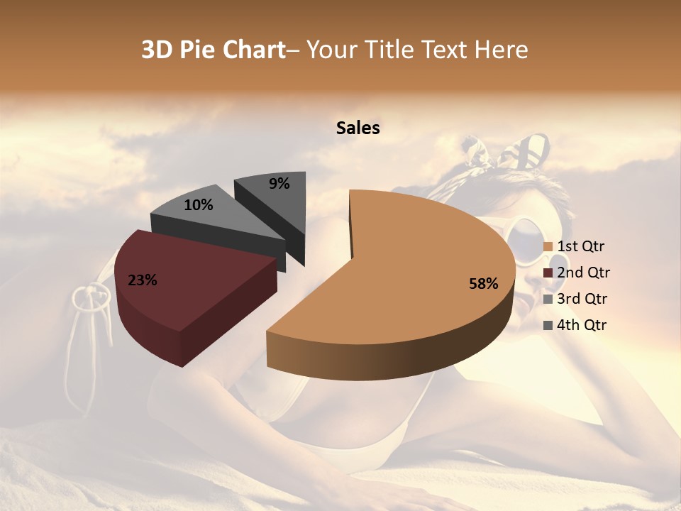 Young Fashion Summer PowerPoint Template