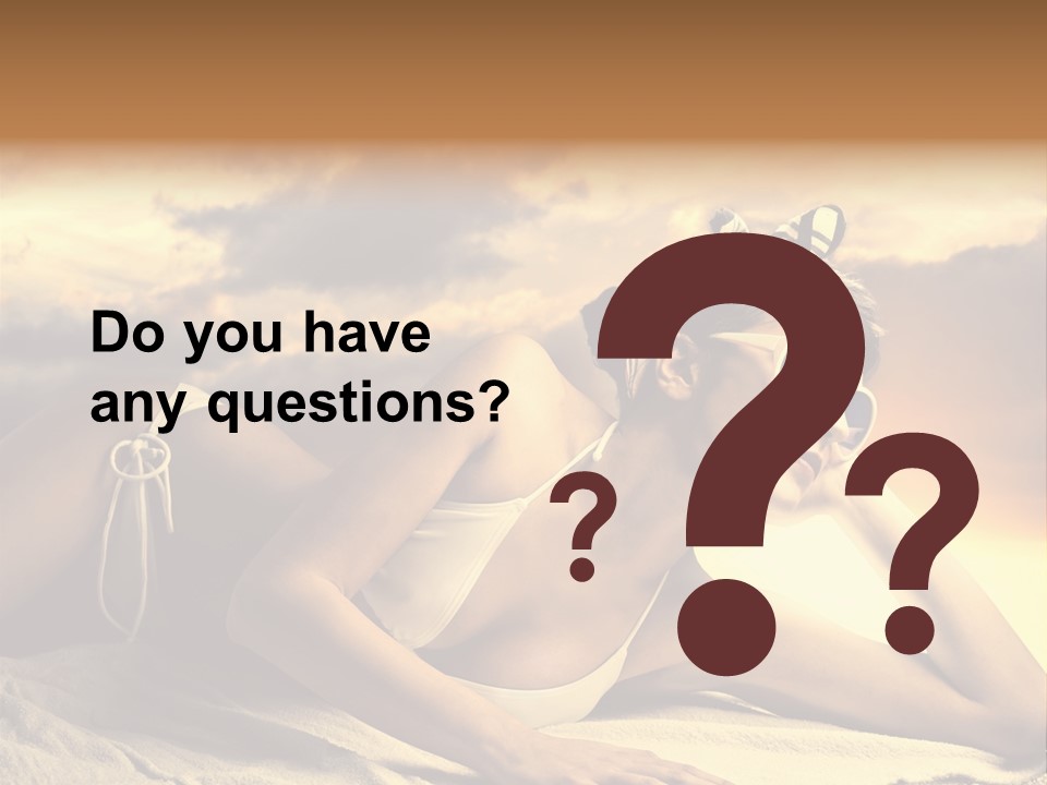 Young Fashion Summer PowerPoint Template