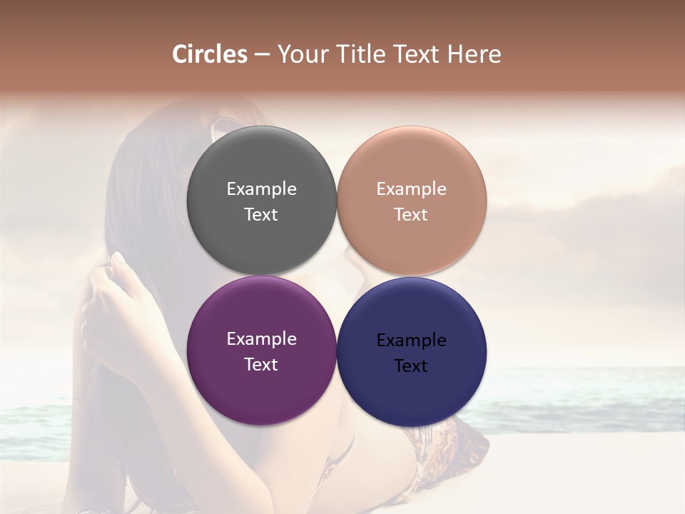 Lying Rest Portrait PowerPoint Template