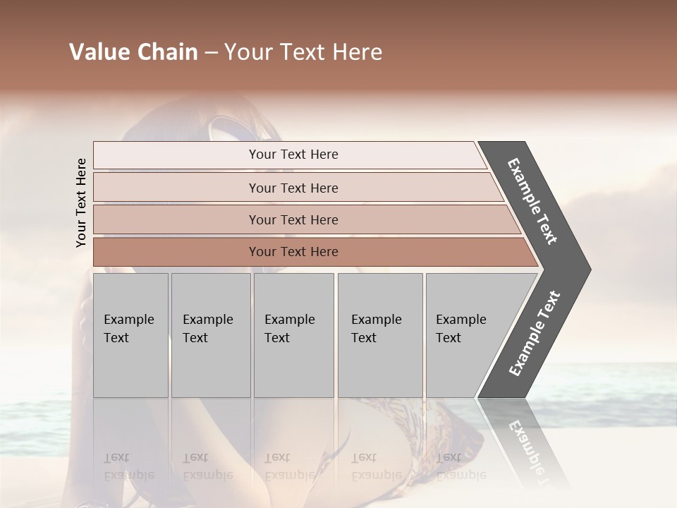 Lying Rest Portrait PowerPoint Template