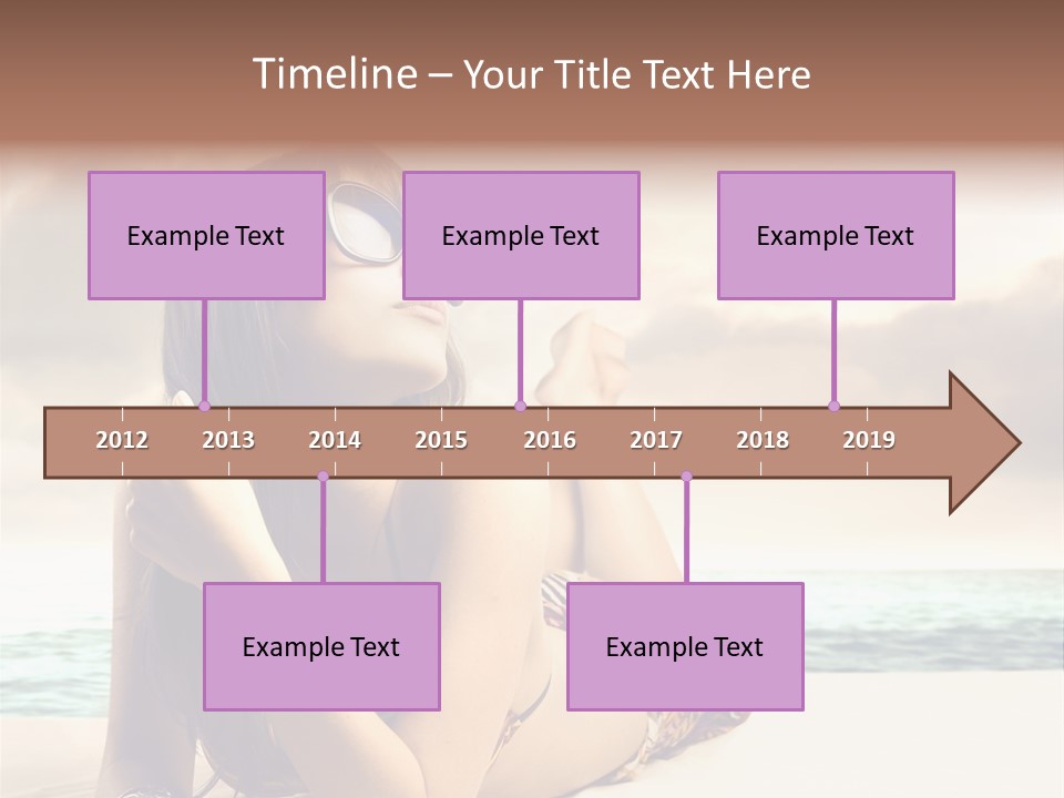 Lying Rest Portrait PowerPoint Template