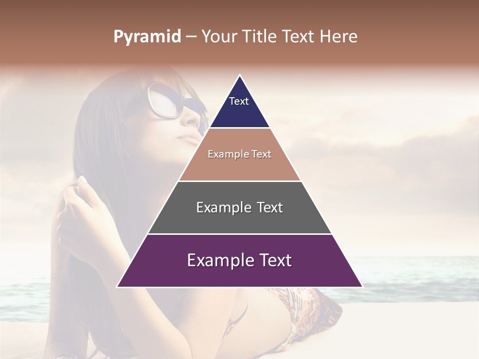 Lying Rest Portrait PowerPoint Template