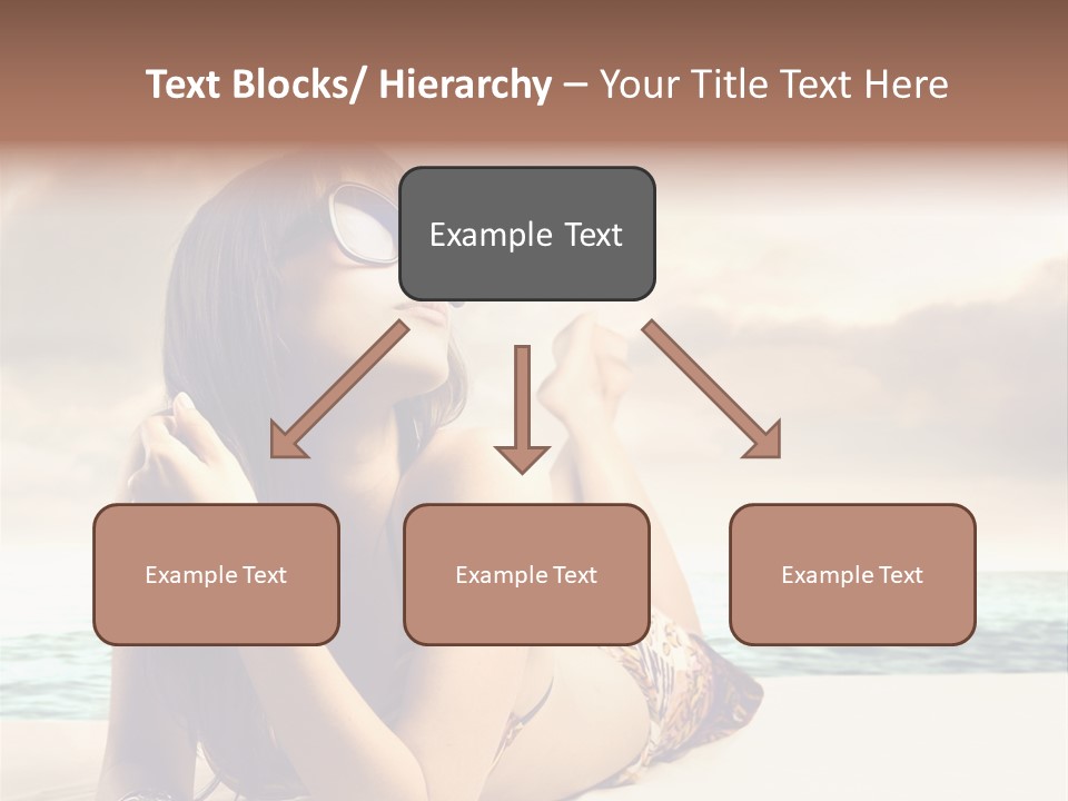 Lying Rest Portrait PowerPoint Template